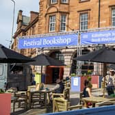 The traditionally serene Edinburgh International Book Festival is at the centre of a sponsorship row (Picture: Lisa Ferguson)