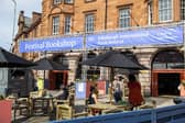 The traditionally serene Edinburgh International Book Festival is at the centre of a sponsorship row (Picture: Lisa Ferguson)