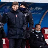 Rangers manager Steven Gerrard during what was a frustrating afternoon for the Premiership leaders at Hamilton. (Photo by Alan Harvey / SNS Group)