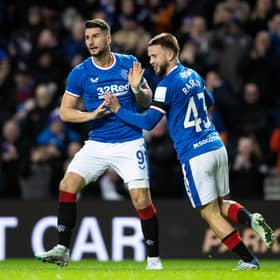 Nicolas Raskin set up Antonio Colak for Rangers' first eqauliser. (Photo by Alan Harvey / SNS Group)
