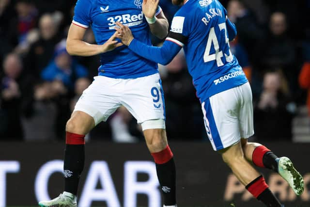 Nicolas Raskin set up Antonio Colak for Rangers' first eqauliser. (Photo by Alan Harvey / SNS Group)