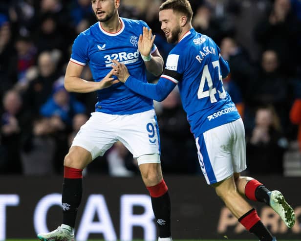 Nicolas Raskin set up Antonio Colak for Rangers' first eqauliser. (Photo by Alan Harvey / SNS Group)