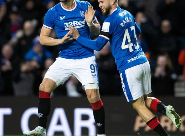 Nicolas Raskin set up Antonio Colak for Rangers' first eqauliser. (Photo by Alan Harvey / SNS Group)