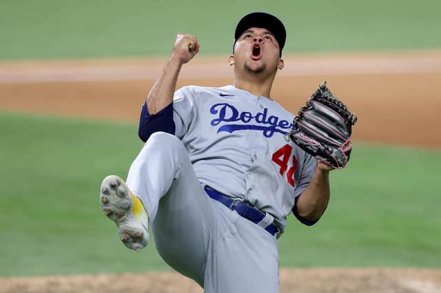 Defending champions the LA Dodgers have hit a rough patch, losing seven of their last ten games. Picture: Tom Pennington/Getty Images