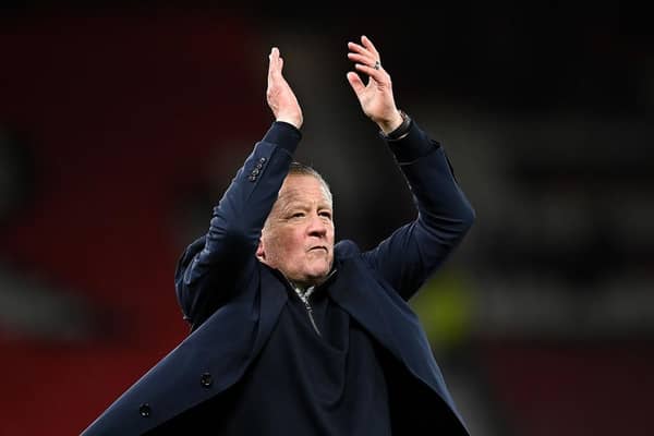 Chris Wilder is the bookmakers odds-on favourite to land Aberdeen job. (Photo by Clive Mason/Getty Images)