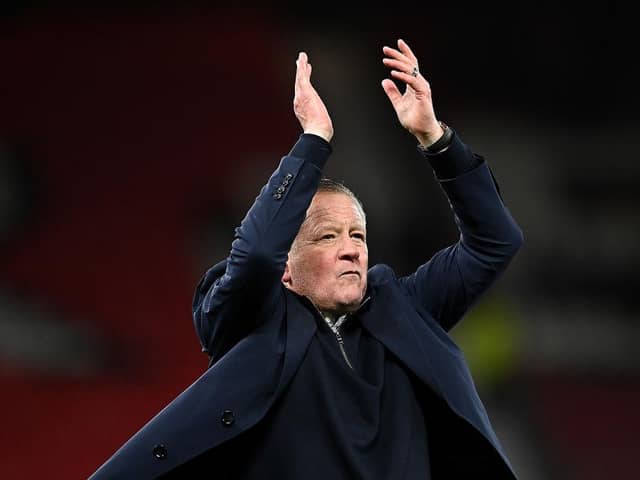 Chris Wilder is the bookmakers odds-on favourite to land Aberdeen job. (Photo by Clive Mason/Getty Images)