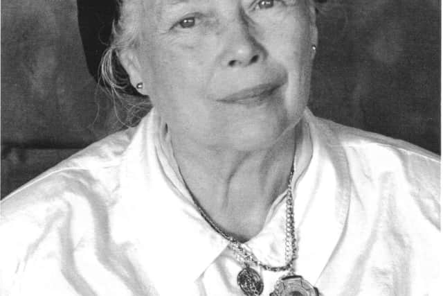 Kitty Macleod, a distinguished and accomplished Gaelic singer and teacher renowned for her glorious voice and her profound knowledge and love of her native language. PIC: Comunn Eachdraidh Nis Collection