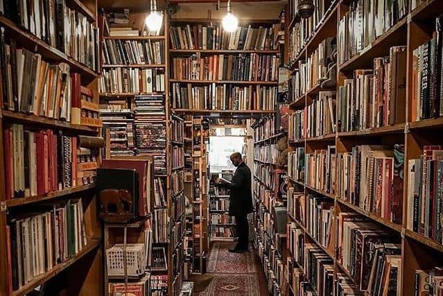 Andy Stark posted this image taken in Edinburgh's Armchair Books store on his @viewofedinburgh Instagram account. Picture: Andy Stark