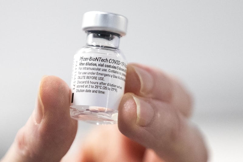 Here are the 13 Scottish areas with the lowest vaccination rates. (Credit: PA Wire)