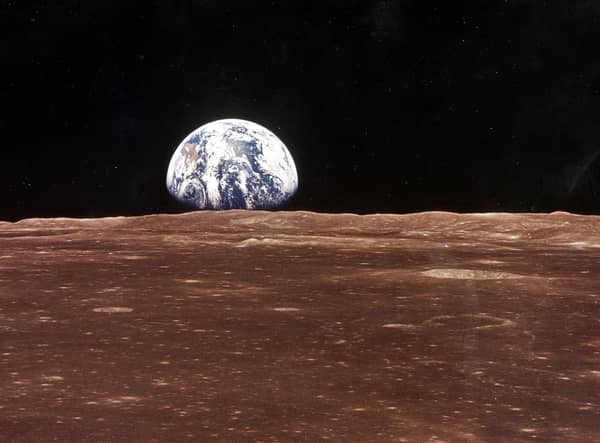 Viewed from afar, humanity's efforts to address climate change appear to be a sign of collective insanity (Picture: Nasa/Newsmakers via Getty Images)