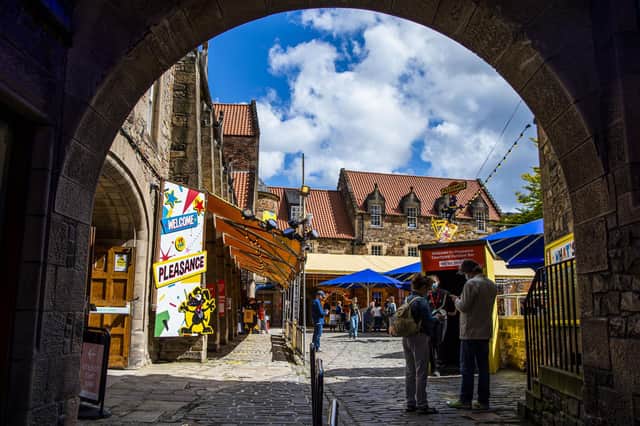 The Pleasance Courtyard is one of the most popular venues at the Fringe each summer. Picture: Lisa Ferguson