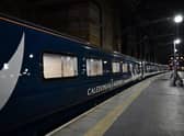 The Caledonian Sleeper service due for London remained at Glasgow Central station overnight on Tuesday. Picture: NationalWorld