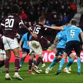 Dundee overcame Hearts at Pittodrie.