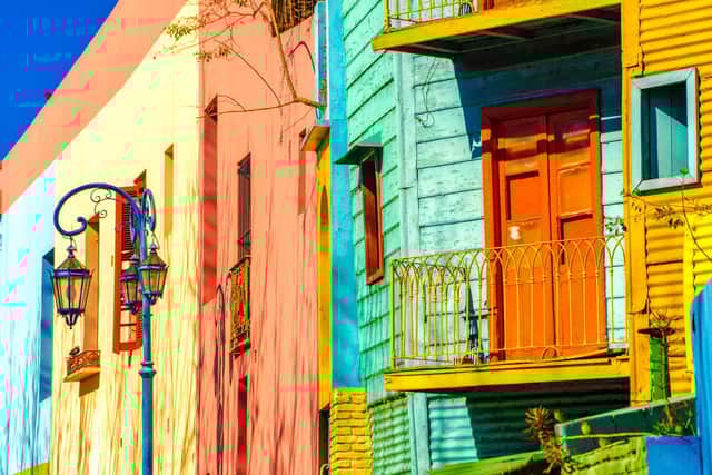 Caminito in the La Boca neighborhood of Buenos Aires. Pic: PA Photo/Alamy.