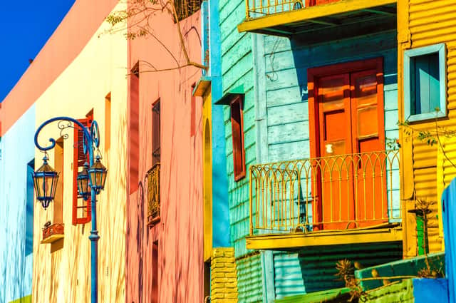 Caminito in the La Boca neighborhood of Buenos Aires. Pic: PA Photo/Alamy.