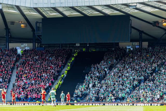 The scoreboards at Hampden found the drama too much to handle.