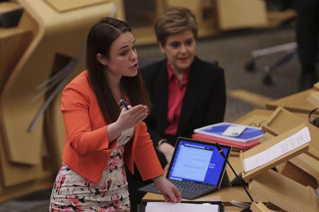 Kate Forbes' Scottish Budget let down local authorities which are responsible for many key services (Picture: Fraser Bremner/Daily Mail/pool/PA)