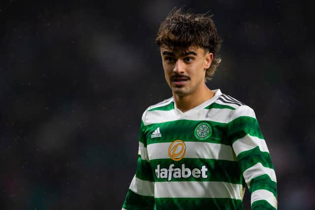 Celtic winger Jota's "fantastic" form is one reason for Ange Postecoglou to believe is team can do something that has never been achieved in a Scottish top flight campaign. (Photo by Ross MacDonald / SNS Group)