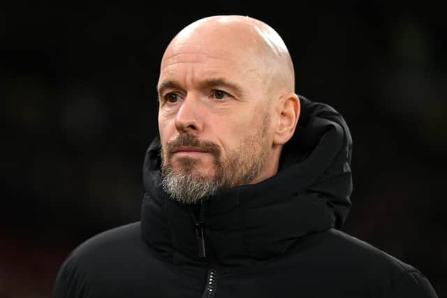 Erik ten Hag says he is not feeling the heat at Man Utd.