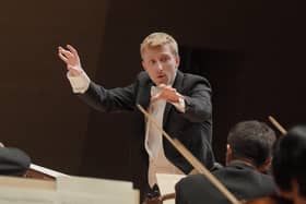 Patrick Hahn, the RSNO's newly-announced principal guest conductor PIC: Kow Iida