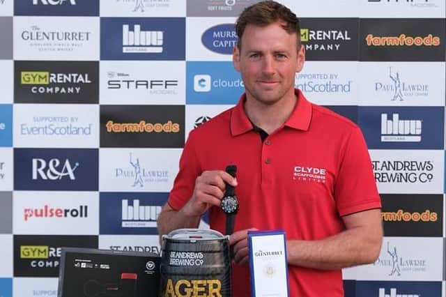 Gavin Hay won the season-opening Montrose Links Masters on the Tartan Pro Tour and has backed it up with top-10 finishes in both the Barassie Links Masters and Royal Dornoch Masters. Picture: Tartan Pro Tour