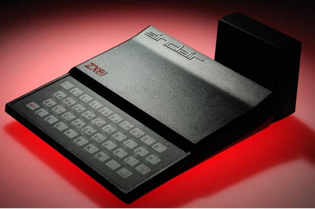Mandatory Credit: Photo by Andy Drysdale/Shutterstock (1117840g)Sinclair ZX 81 home computer with 16K RAM memory expansion packThe Sinclair ZX81, early British home r from the eighties