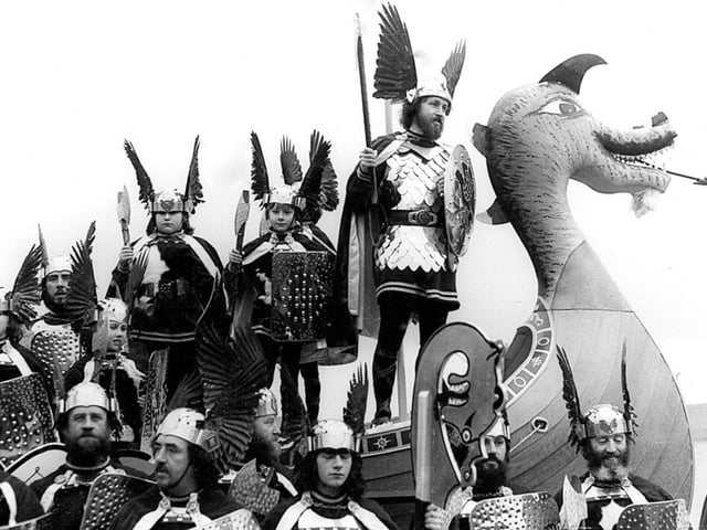 Scots in the Shetland Islands celebrate their Norse ancestry via an annual ‘Fire Festival’ also known as “Up Helly Aa”. The festival is held in the town of Lerwick and it commemorates the Vikings who once lived in that region. Revellers dress in Viking apparel and carry torches and axes through the town, a Viking longship is also carried through the streets to the water where it is then set ablaze. Thousands gather every year to watch the historical event.