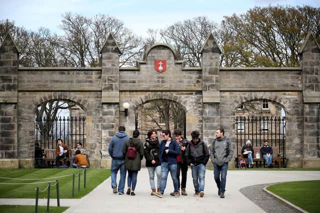 The university has been awarded £1.128 million. Picture: Jane Barlow.
