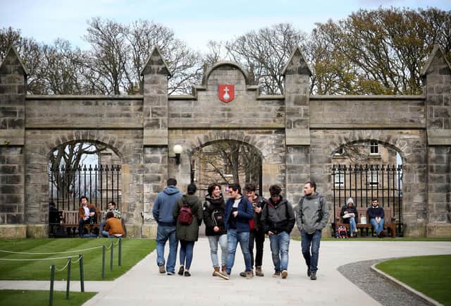 The university has been awarded £1.128 million. Picture: Jane Barlow.