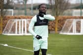 Hibs' Elie Youan is suspended for the visit of Motherwell.