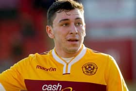 Nathan Thomas is back in Scotland, five years after turning out for Motherwell under-20s against Hamilton (above).
