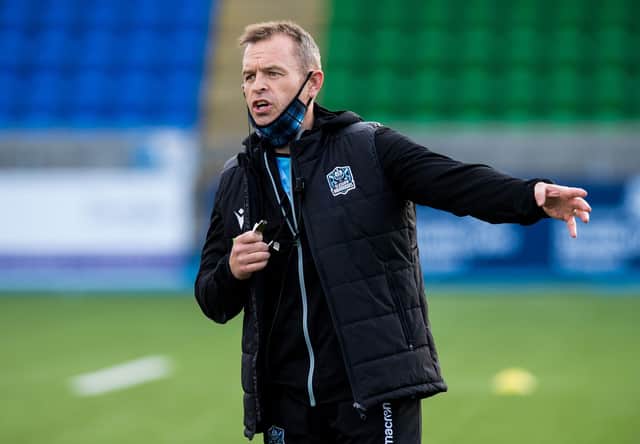 Glasgow Warriors head coach Danny Wilson hopes to sign two new stand-offs. Picture: Ross Parker / SNS