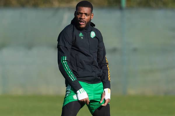 Celtic midfielder Olivier Ntcham could leave the club in the January window. Picture: SNS