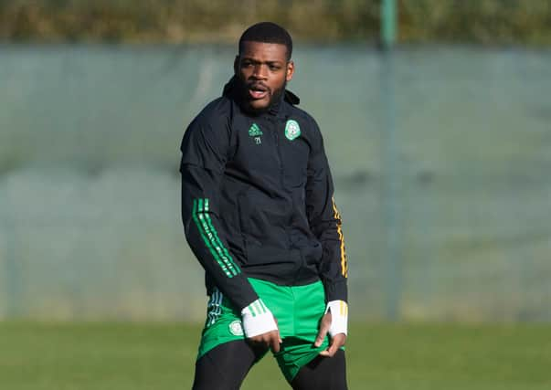 Celtic midfielder Olivier Ntcham could leave the club in the January window. Picture: SNS