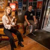 Steven Smith-Hay, Vault City Brewing, and Hannah Van Thompson, of The Van T's. Picture: Jeff Holmes