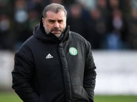 Celtic manager Ange Postecoglou says it is 'irrelevant' what other teams do with his team at the top of the league . (Photo by Ross MacDonald / SNS Group)