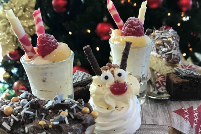 The festive afternoon tea is available from Thursday December 1.