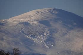 Dave Wright took the photograph from his home on Thursday afternoon.