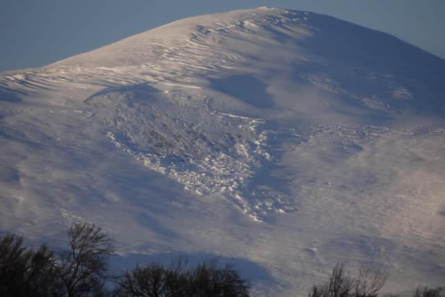 Dave Wright took the photograph from his home on Thursday afternoon.