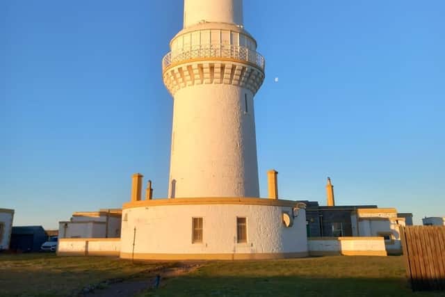 Girdle Ness lighthouse, south of Aberdeen Harbour, was built in 1833. Picture: Northern Lighthouse Board