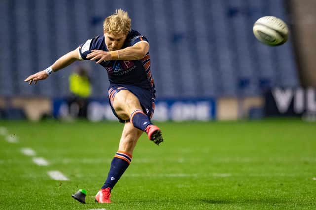 Jaco van der Walt's kicking was key in Edinburgh's win over Scarlets.