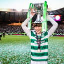 Kyogo Furuhashi was the match winner for Celtic in the League Cup final. (Photo by Alan Harvey / SNS Group)