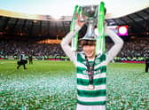 Kyogo Furuhashi was the match winner for Celtic in the League Cup final. (Photo by Alan Harvey / SNS Group)