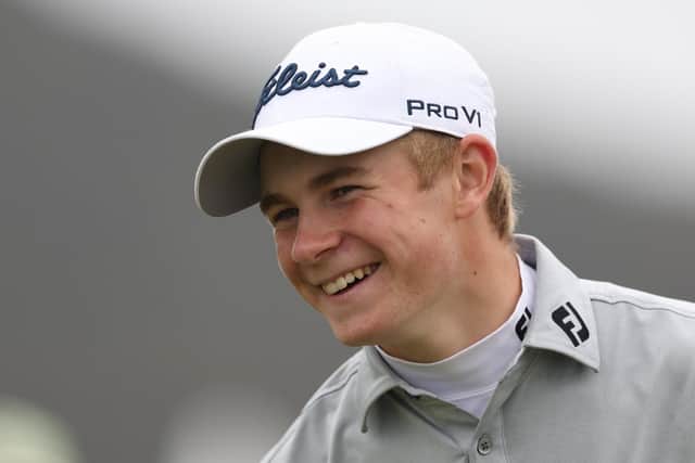 Blairgowrie's Connor Graham will be teaming up with his big brother Gregor in Scotland's return to the main European Men's Team Championship in Italy. Picture: Oisin Keniry/R&A/R&A via Getty Images.