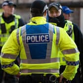 There was a heavier than normal police presence outside Tannadice yesterday (Photo by Alan Harvey / SNS Group)