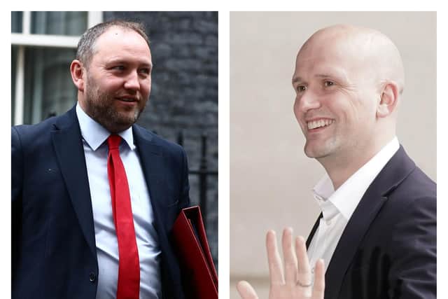 Scottish Secretary Ian Murray (left) has criticised the SNP's Stephen Flynn