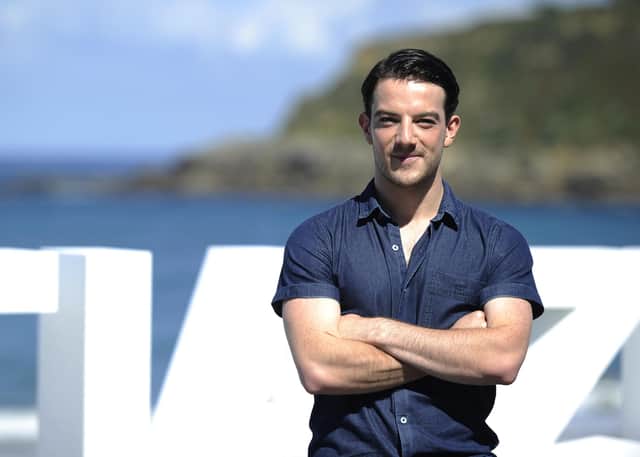 Scottish actor Kevin Guthrie poses for a photocall of Sunset Song. Photo: Ander Gillenea/AFP via Getty Images