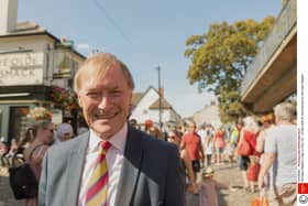 Credit: Photo by Penelope Barritt/Shutterstock (10414606c)
Sir David Amess at Old Leigh Regatta