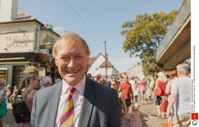 Credit: Photo by Penelope Barritt/Shutterstock (10414606c)
Sir David Amess at Old Leigh Regatta
