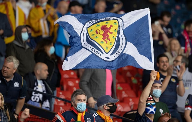 Scotland fans were left disappointed by the result against Czech Republic. (Photo by Alan Harvey / SNS Group)